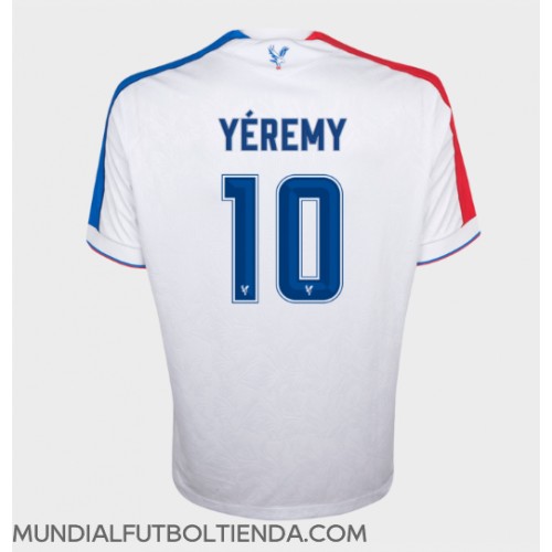 Camiseta Crystal Palace Yeremy Pino #10 Tercera Equipación Replica 2025-26 mangas cortas